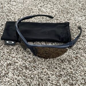 Oakley Dark grey sports sunglasses